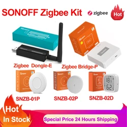 Sonoff Zigbee Dongle-E Zigbee 3.0 Gateway Hub Zigbee Bridge PRO SNZB01P SNZB02P SNZB03P SNZB04 Zigbee Touch Switch Motion Sensor