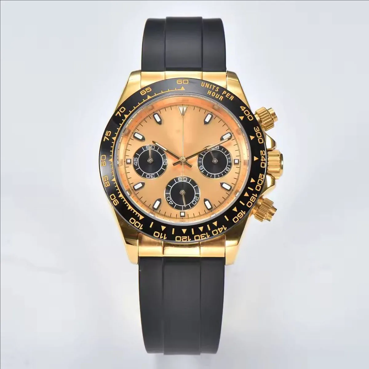 Customized watch Japan VK63 movement watch multi-function dial luminous waterproof high-end men's watches support custom logo 4