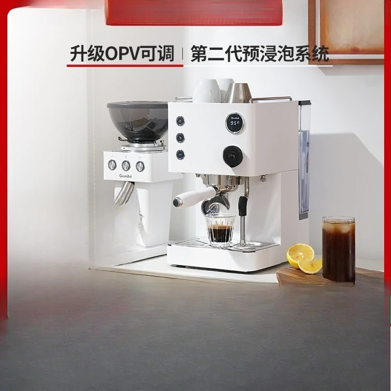 

Coffee machine home commercial small semi-automatic Italian office espresso milk foam