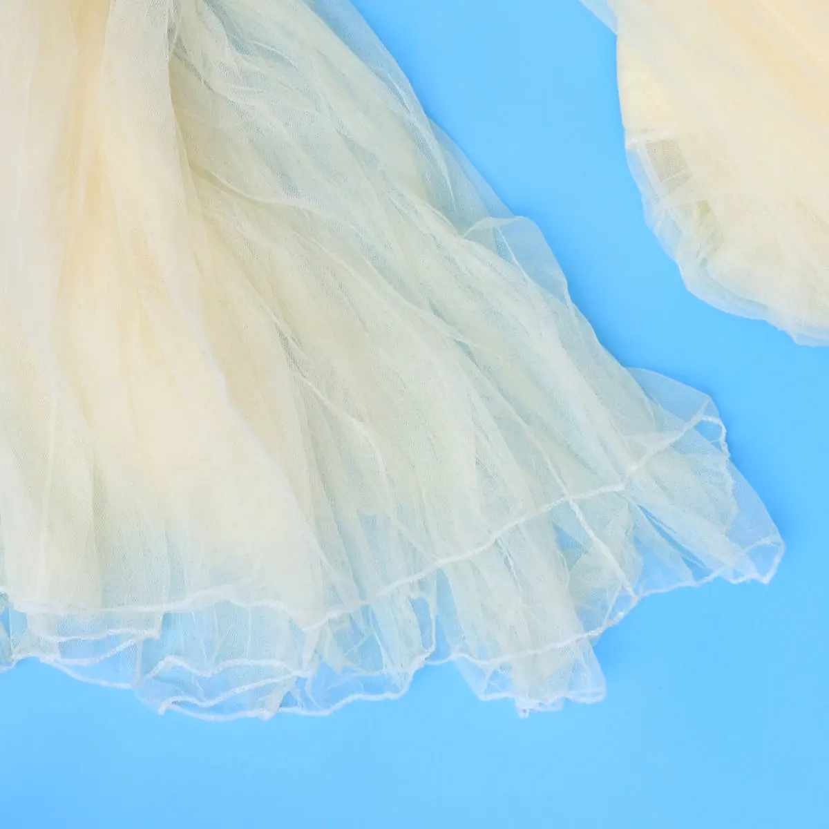 أصفر مستدير ناموسية قبة سرير بيبي المظلة لينة مريحة سرير المعاوضة لسرير مهد السرير المظلة صافي #1