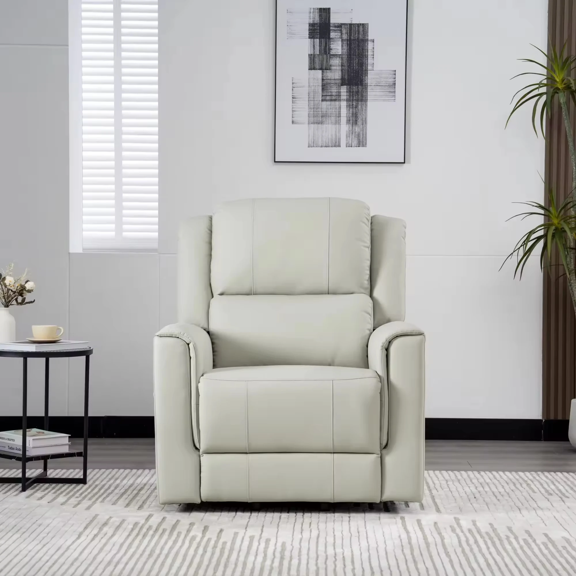 أريكة رفع كرسي كهربائي من الجلد الحديث مع نظام محرك لمساعدة المسنين وأثاث المكاتب المنزلية #3