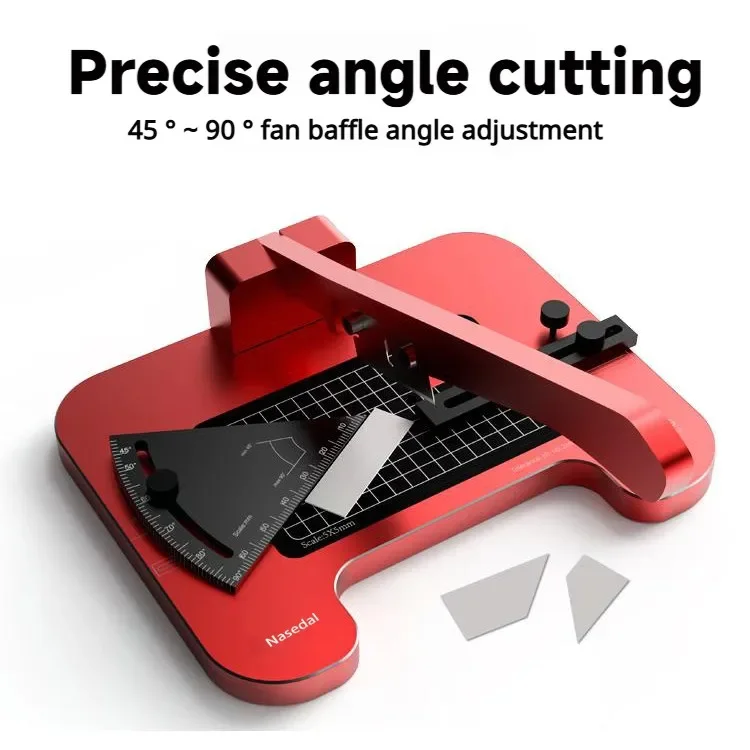 

Precision Angle Cutter Station Fixed Angle Model Tool Accurate Shaping Cut Rubber Plates Rods Plastic DIY Crafting Accessories