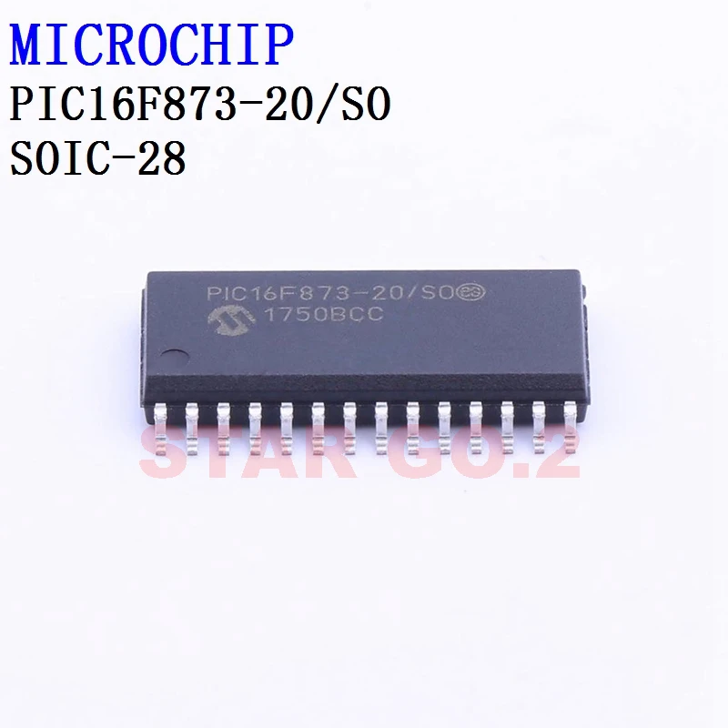 2PCSx PIC16F873-20/SO SOIC-28 MICROCHIP Microcontroller