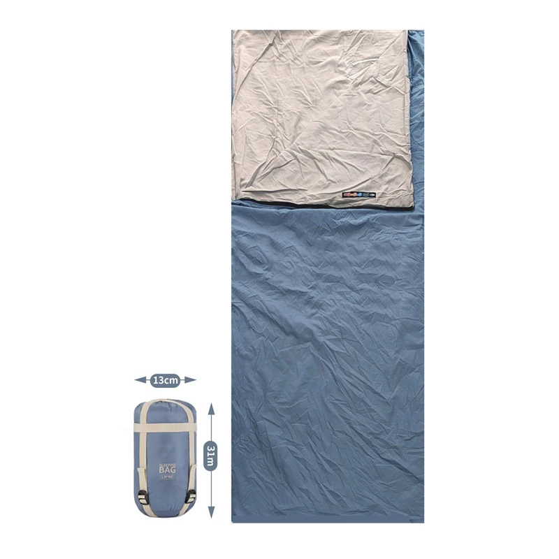 

Mini Ultra Light Adult Sleeping Bag Outdoor Travel Camping Down Cotton Machine Washable Portable Sleeping Bag