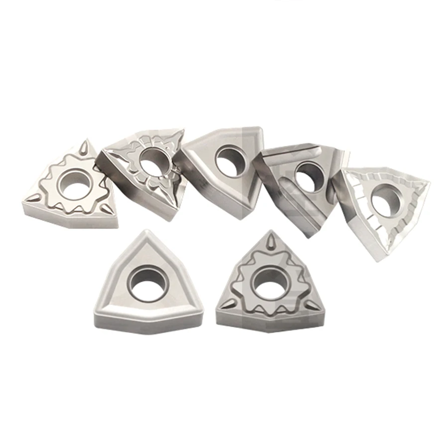 WNMG080404 WNMG080408 MT TS HQ TC PT3000 Cermet Turning Insert เครื่องกลึง CNC เครื่องมือโลหะผสมแข็งตัดใบมีดสำหรับการตกแต่งเหล็กอะไหล่