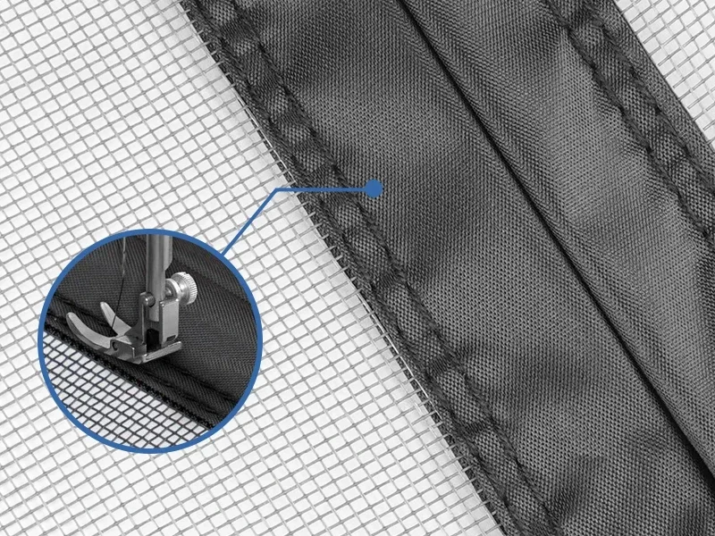 Magnetischer Fliegengittervorhang, freihändiger Netzvorhang, strapazierfähiges Moskitonetz, kinder- und haustierfreundlich, kein Bohren erforderlich, automatisch schließend – Detail 9