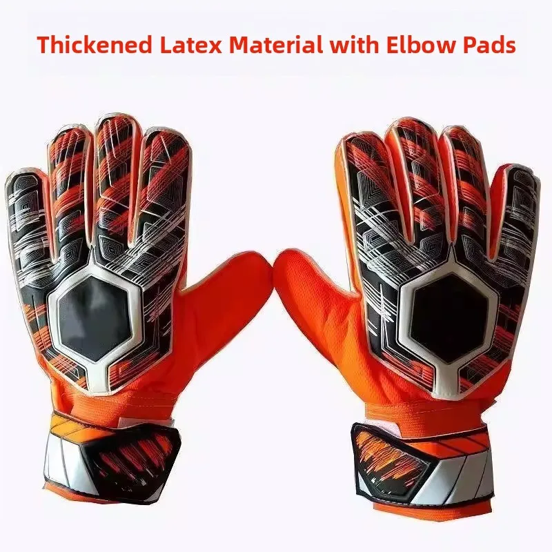 

Professional Football Goalkeeper Gloves Men's Women's Adult Children's L Latex Anti-slip Special Equipment for Soccer