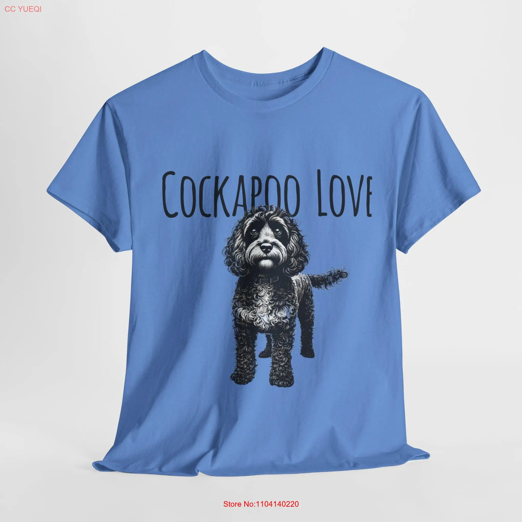 Cockapoo Love T Shirt Loyal Companion long or short sleeves