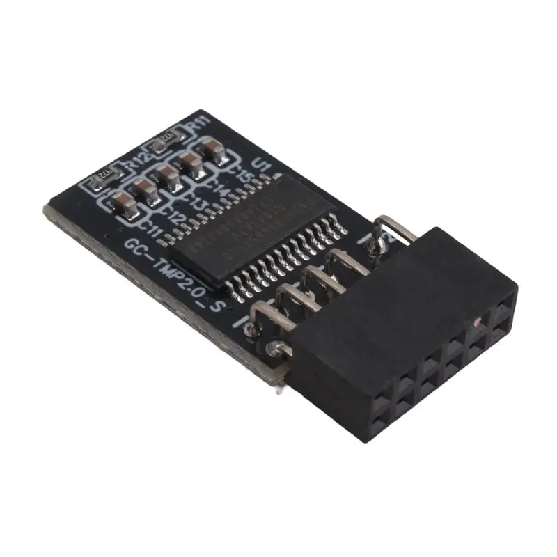 وحدة TPM2.0 الأعلى مبيعًا وحدة LPC 12Pin مع ترقية إنفينيون SLB9665 ويندوز 11 للوحة الأم جيجابايت لـ GC-TPM2.0 S