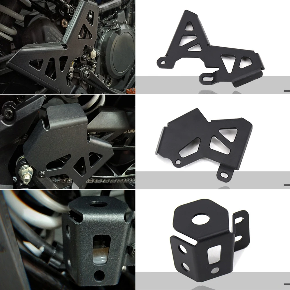 For 390 adventure 390 ADV 390ADVENTURE KTM New Motorcycle Aluminum Rear Brake Reservoir Guard Accessories