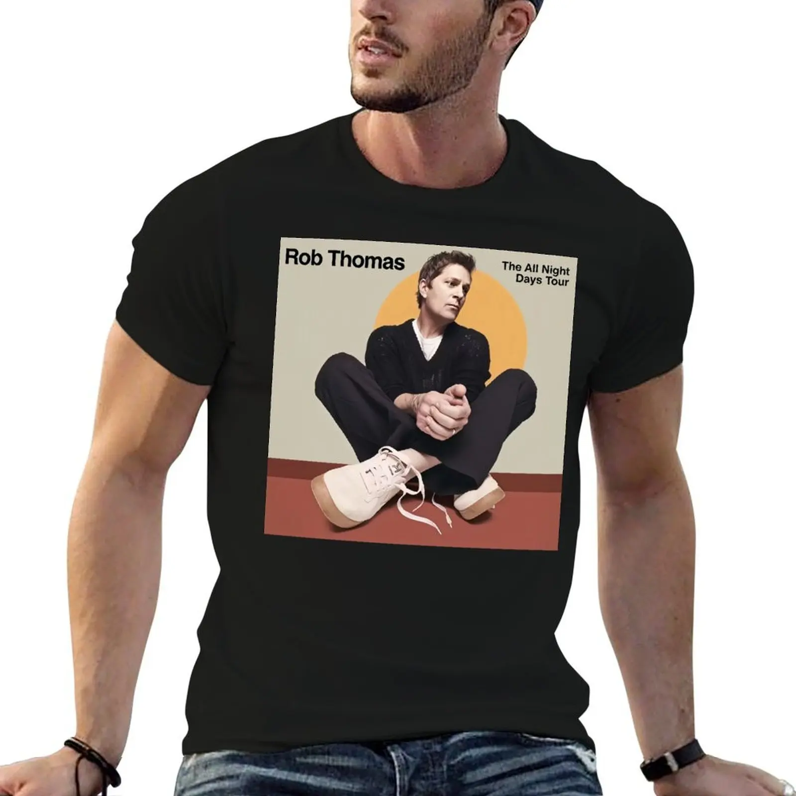 

rob all night days tour 2025 ori T-Shirt graphic t shirts for man t shirt man luxury T-Shirt