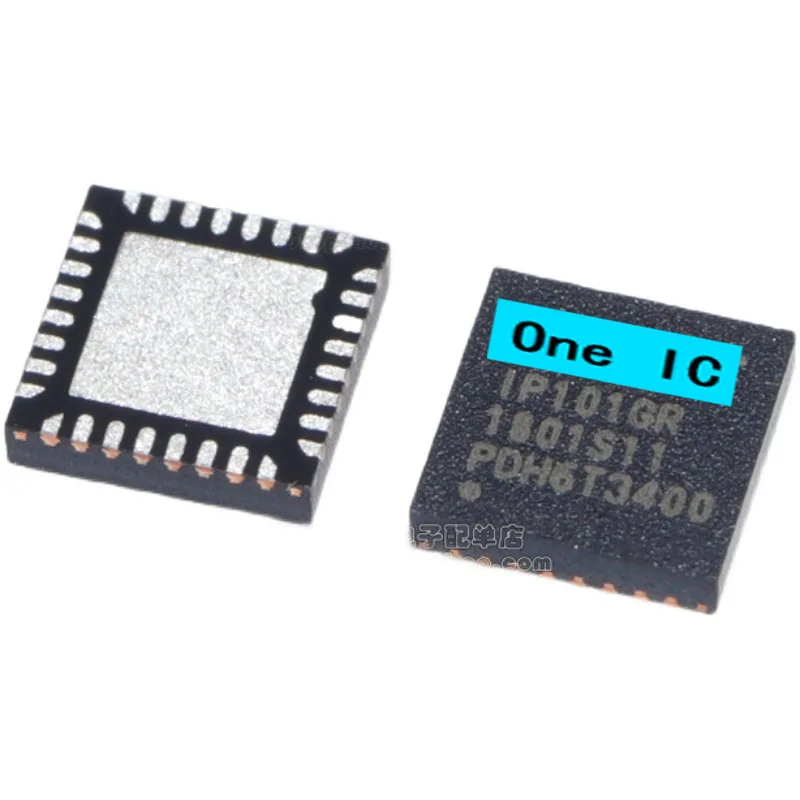 5pcs New Imported IP101GR IP101 IP101GRI Ethernet Transceiver IC Chip QFN Original IP101