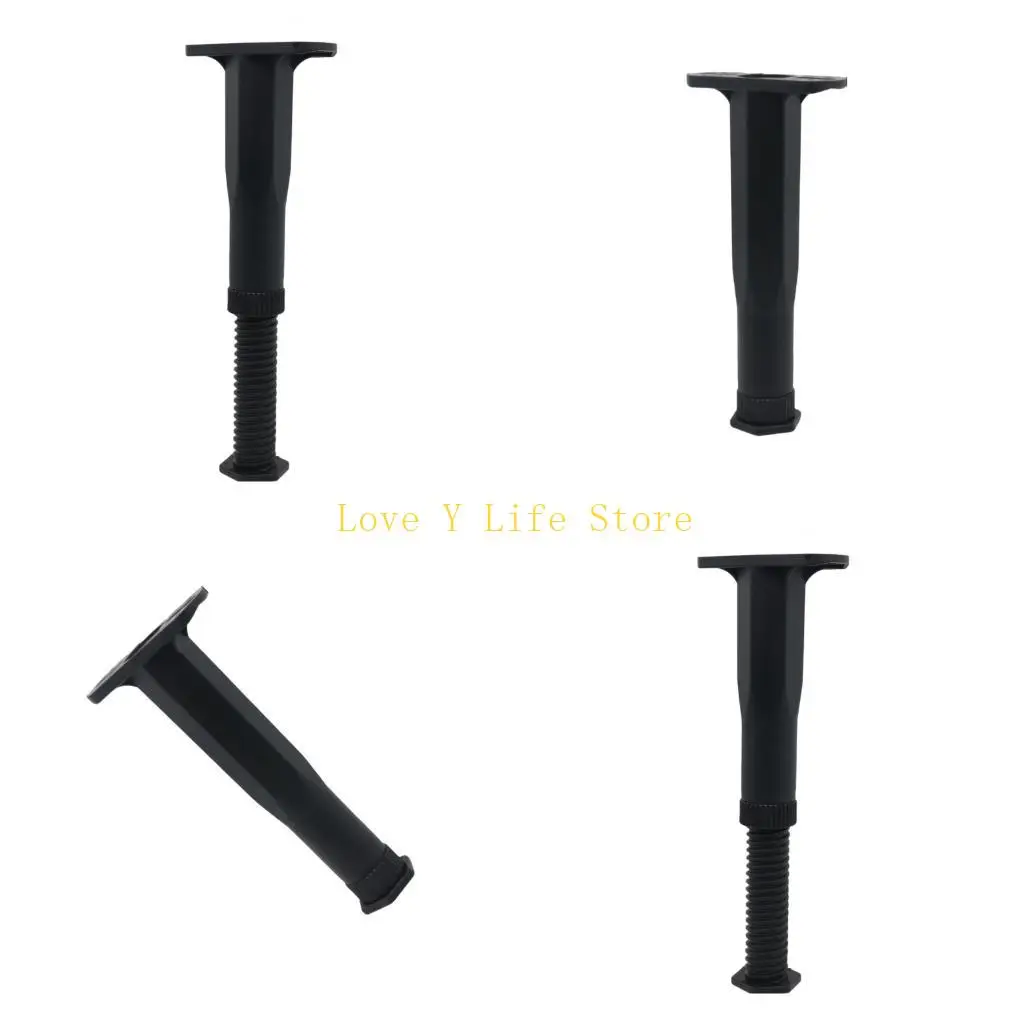 Marco ropa cama pie medio telescópico ajustable ajustable en forma T en forma T