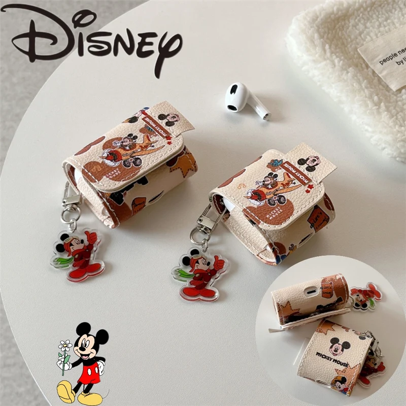 

Disney Flying Mickey Mouse Protetive Earphone TPU Cover for Airpods 1/2/3/4 Airpods Pro/Airpods Pro 2 with Cute Keychain Pendant