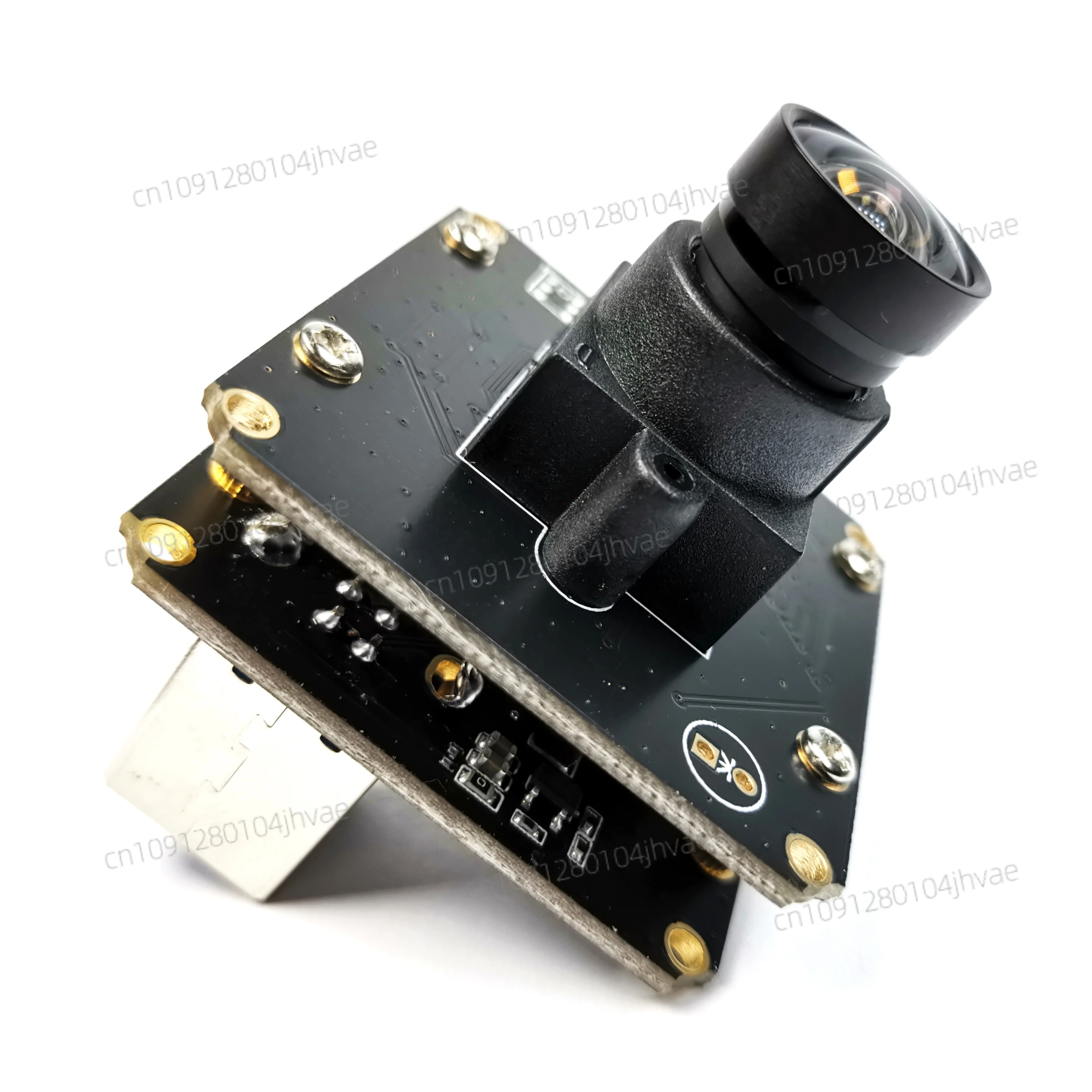 Module de caméra USB IMX415 4K, taux de cadre 30FPS, double micro numérique, large FOV CE FCC RoSH, compatible avec la Machine