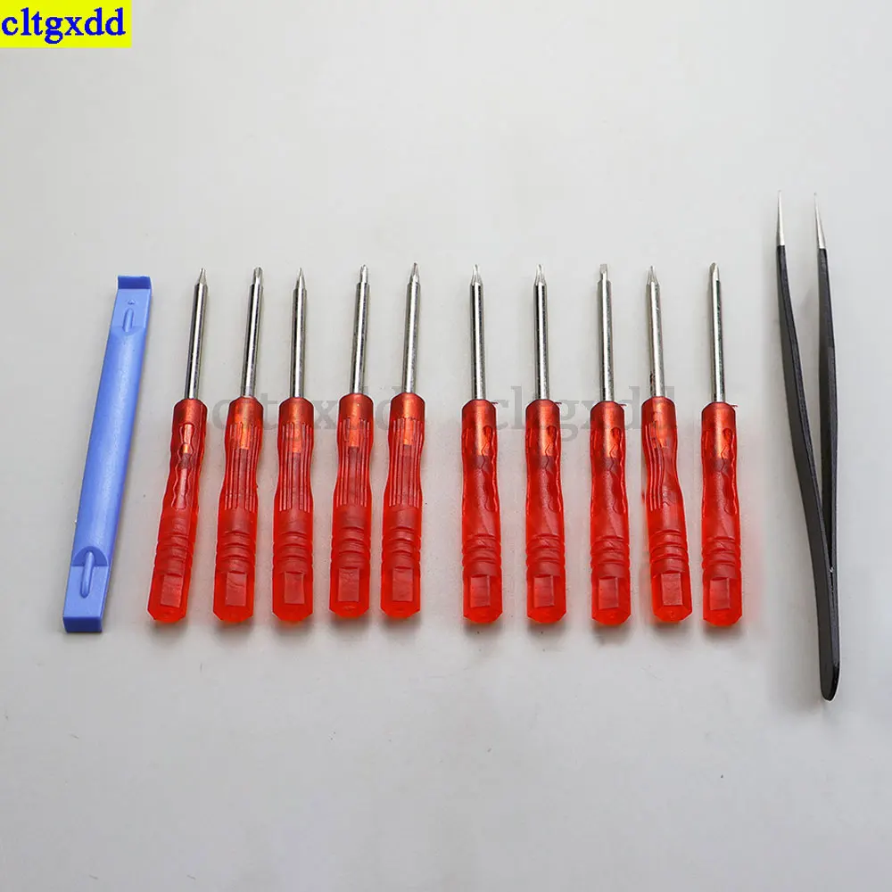 cltgxdd 1 set screwdriver FOR GBA GBC GBA SP Wii switch DS Lite NDSi Xbox One 360 PS4 PS5 screw tweezers pry bar set repair tool