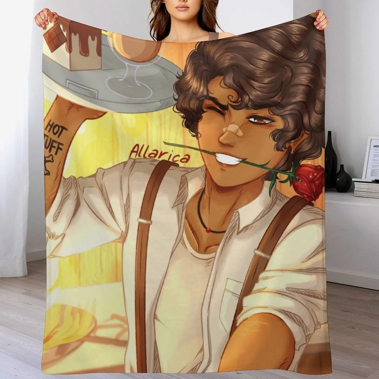 Boyfriend Leo Valdez Throw Blanket Blankets For Bed Giant Sofa Blankets