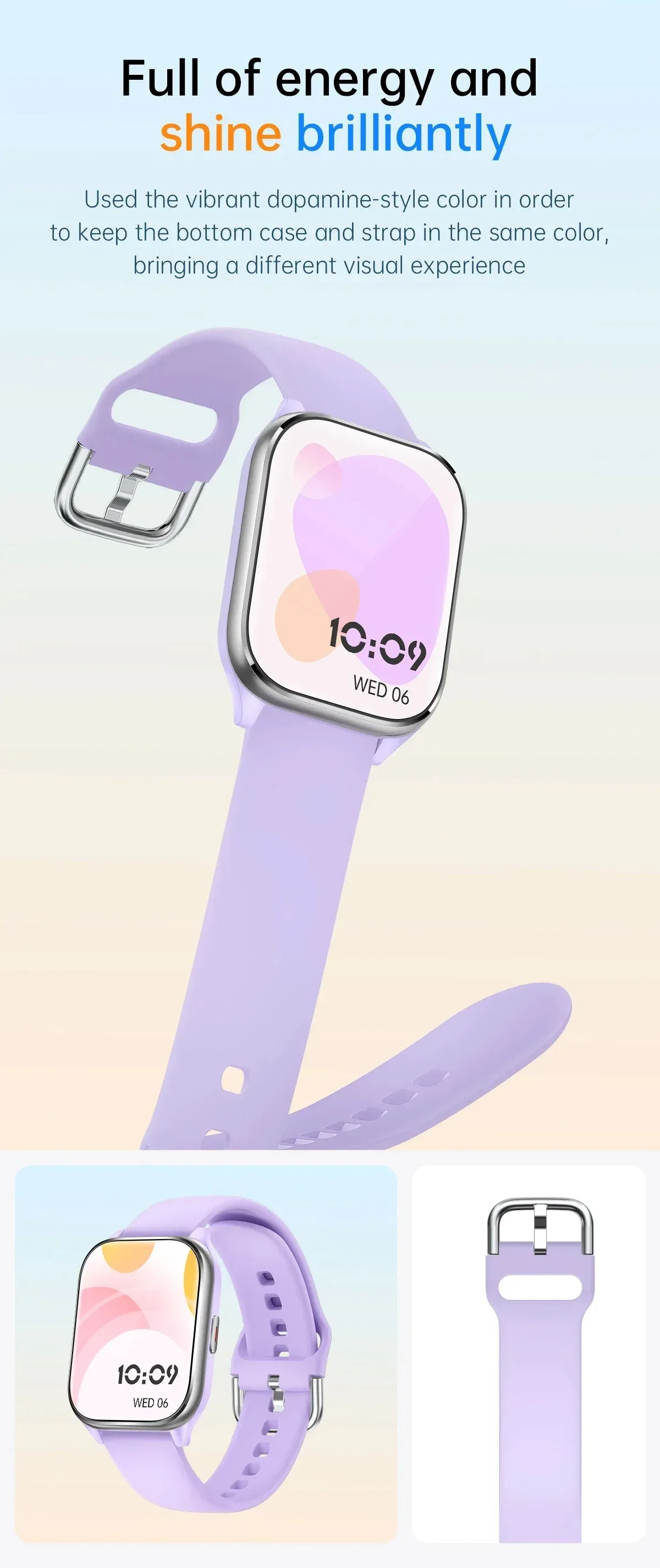 Jam Tangan Pintar Baru Panggilan Bluetooth Ponsel Pintar Pemantauan Kesehatan Menstruasi Wanita Jam Tangan Pintar Monitor Denyut Jantung Tidur KT73S Jam Tangan Mi