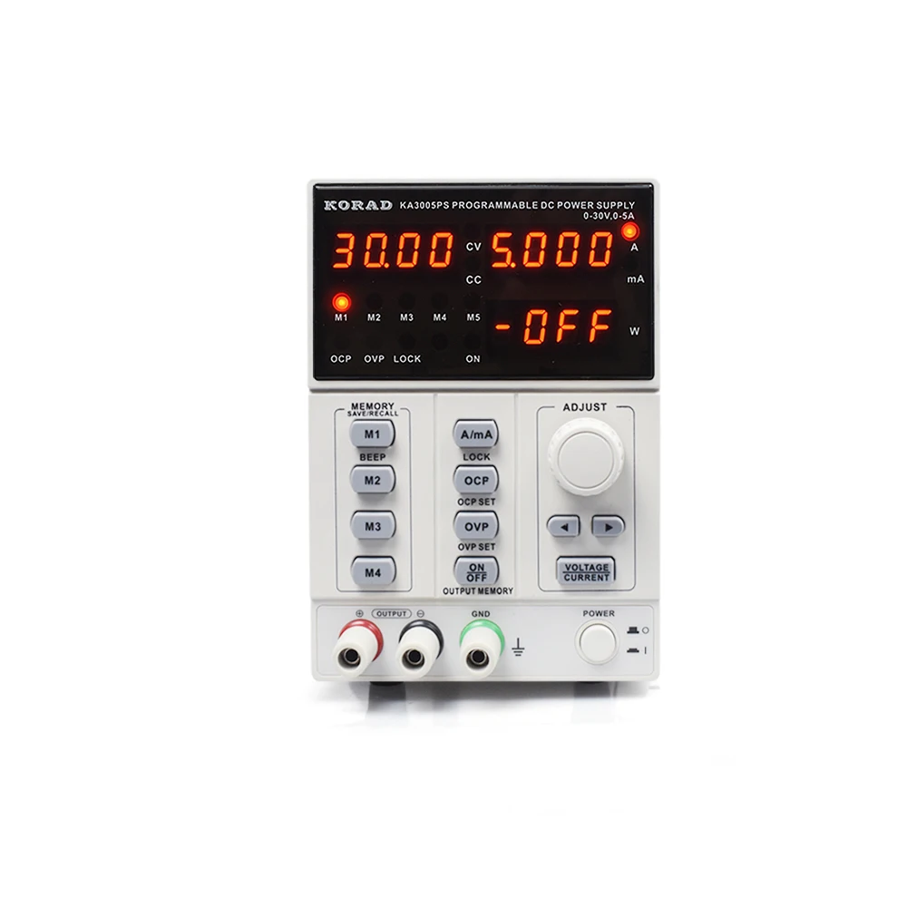 

KORAD KA3005PS Digital Power Hub with RS232/USB & Programmable Settings