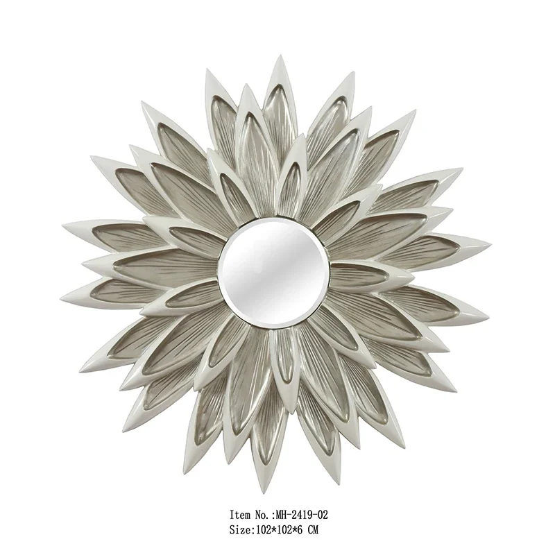 A  light luxury sunglasses wall decoration sofa background wall porch mirror pendant