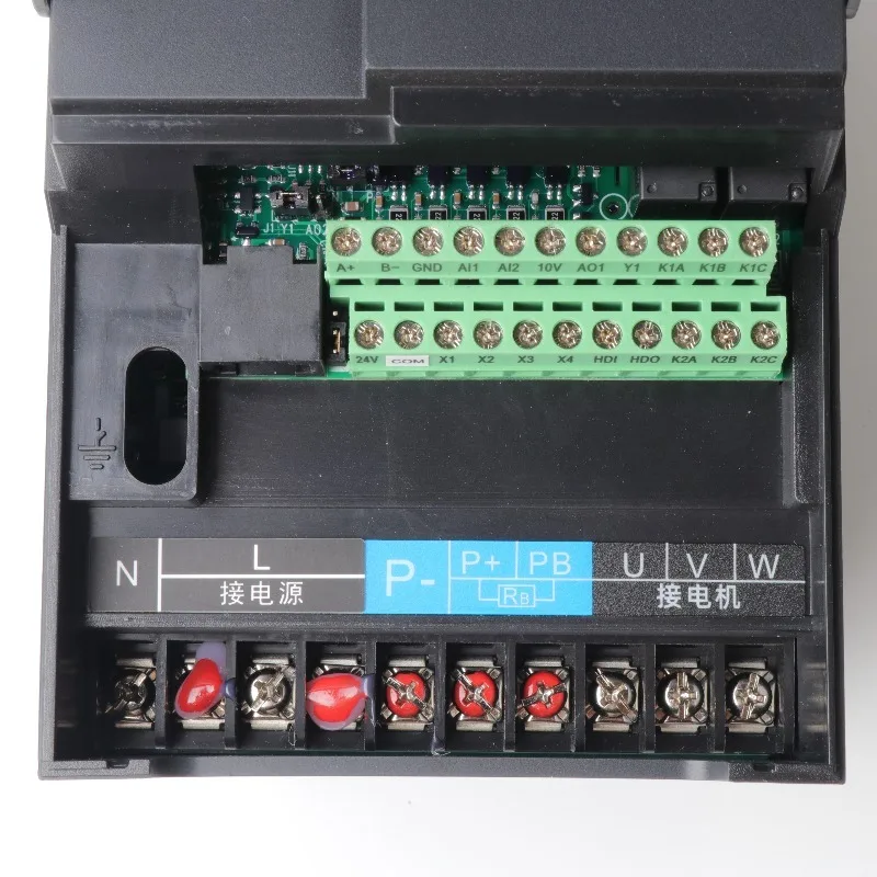 HE100 7.5KW entrée ca 220V sortie 380V variateur de fréquence Variable onduleur contrôleur de vitesse de fréquence Variable