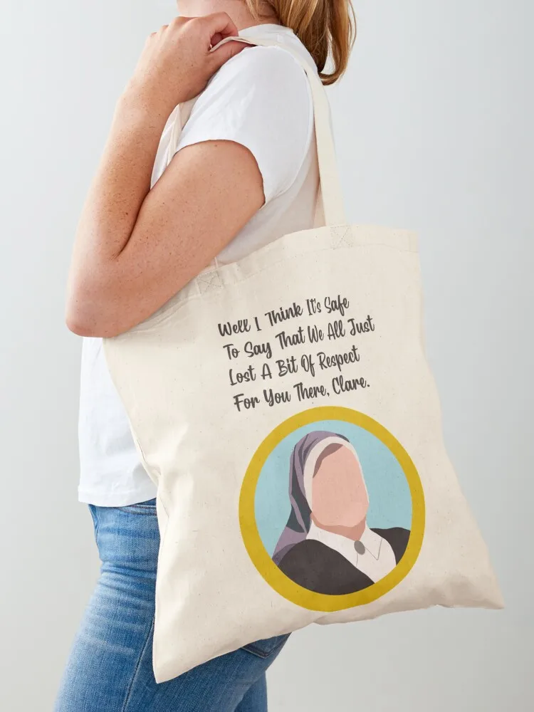 Derry Girls Sister Michael Quote Clare Tote Bag Canvas bag Handbags Canvas Tote Bag