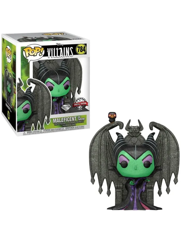 Funko Pop Maleficent On throne Villains Diamond Special Edition 784