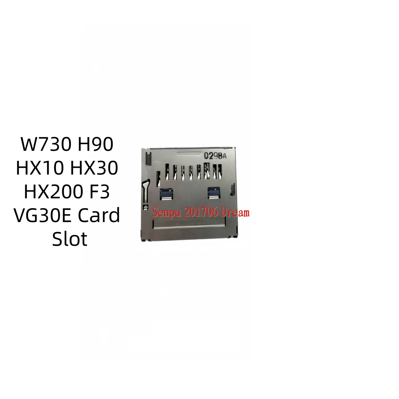 Держатель слота для карты памяти SD для цифровых камер Sony DSC-W730 H90 HX10 HX30 HX200 FDR-F3 HDR-VG30E Cyber-shot