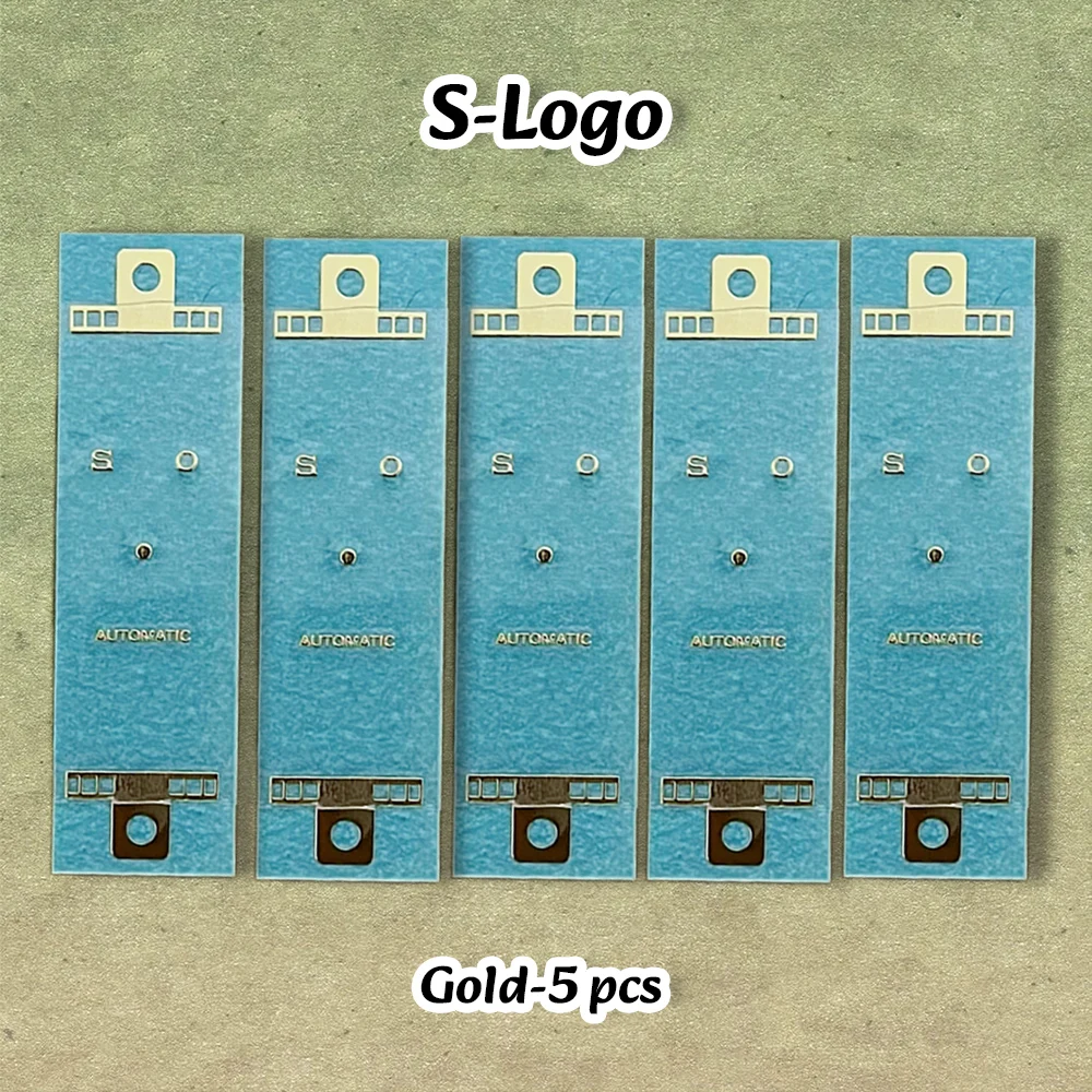 NG S Logo New 3D metal Logo sticker suitable for 27-30MM flat dial watch modification accessories image 5