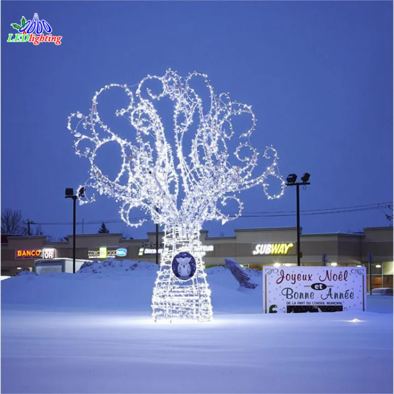 

custom.New Designed Led Tree Lights Large Outdoor Huge Illuminated Lighted 3d Motif Cone Trees