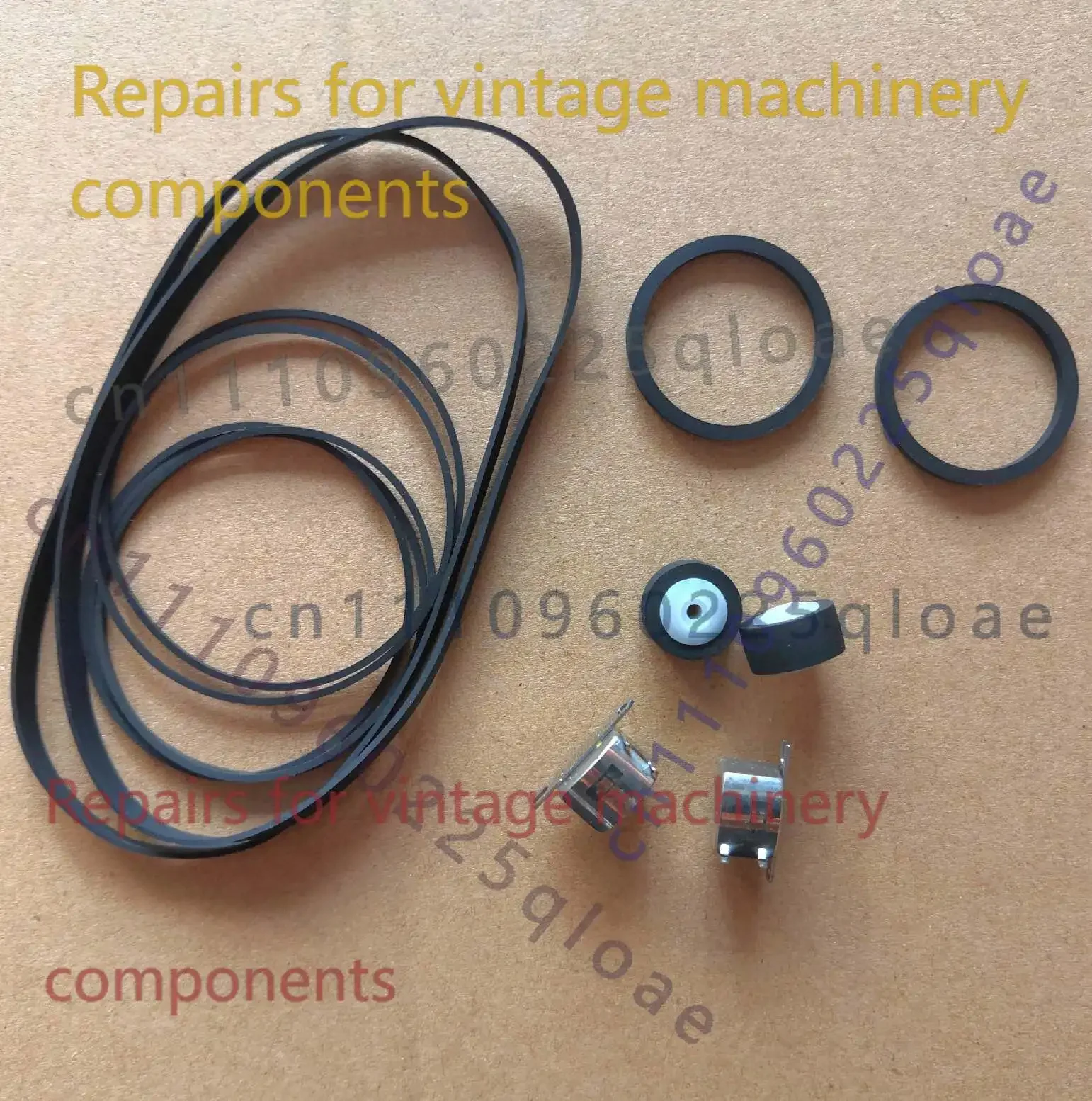 FOR Sharp GF700 New Boombox Cassette Mechanism Drive Belt Kit Vintage Radio Replacement Spare Parts
