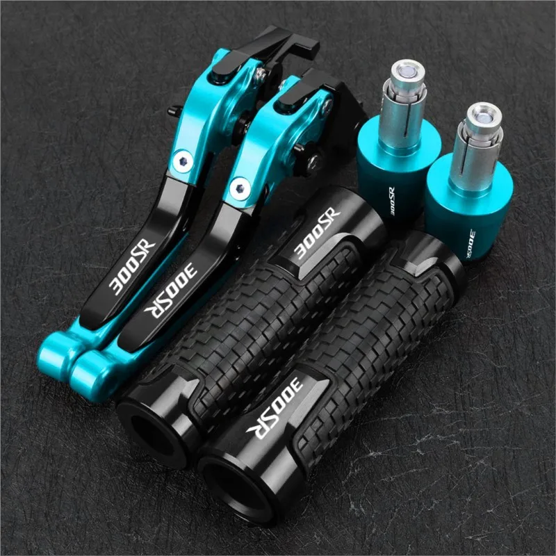 

For CFMOTO 300SR 2021 2022 2023 300 SR Motorcycle CNC Accessories Adjustable Brake Clutch Levers Handlebar Hand Grips ends