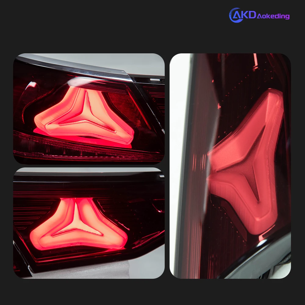 AKD Tail Lamp for Benz E Class W213 LED Tail Light 2020-2023 E260 E300 Rear Fog Brake Turn Signal Automotive Accessories