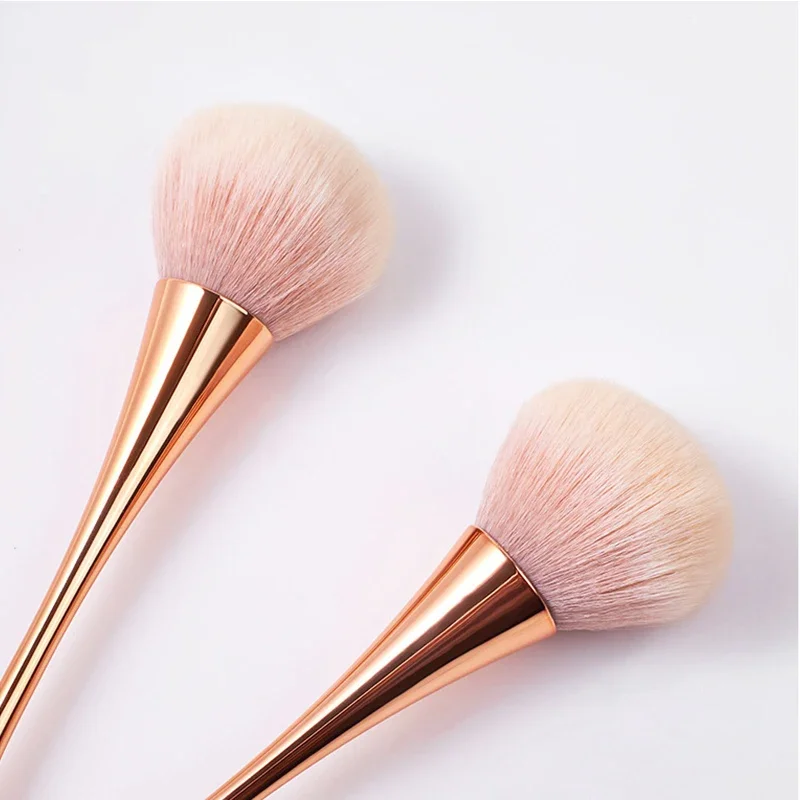 1PC Nail Dust Clean Brush Soft Head Nail Art Cleaner Powder Remover Brush Manicure Tool Blusher Brush Make Up Beauty Tool