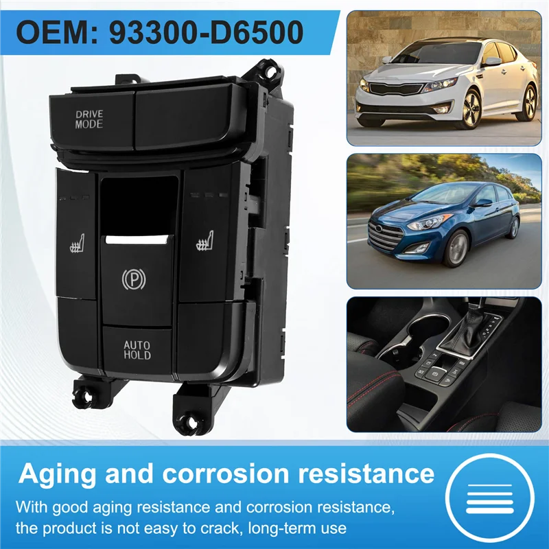 

Car Electric Hand Brake Switch Electric Hand Brake Switch For Hyundai Kia 93300-D6500-AT80