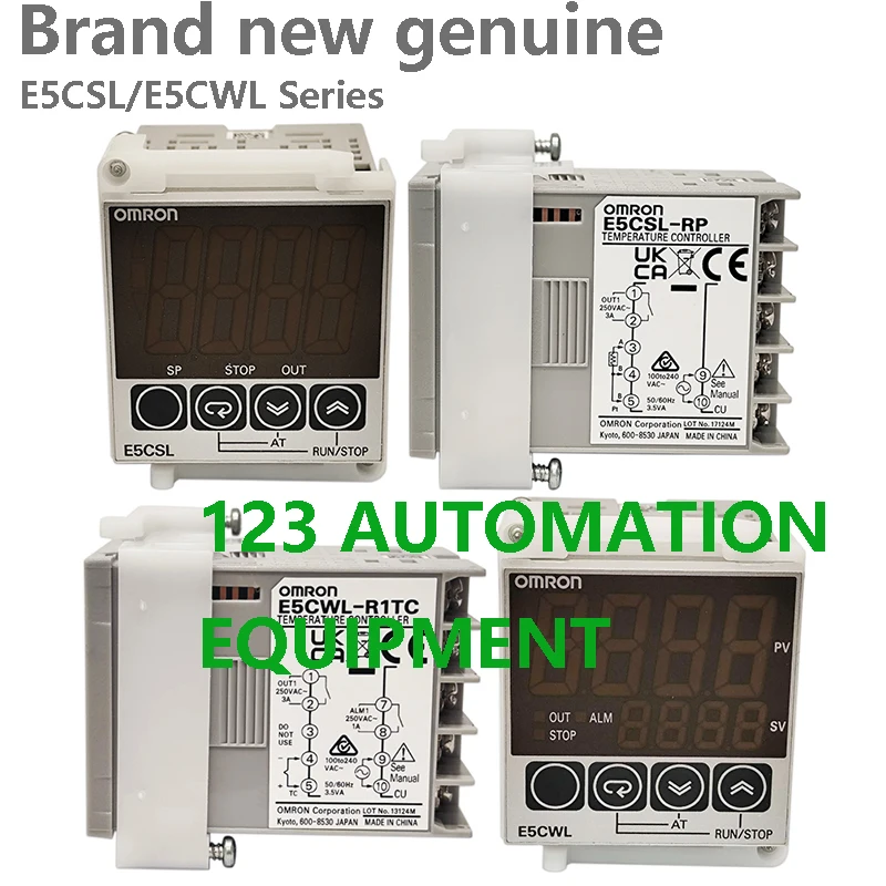 Authentischer neuer Omron E5CSL-QP QTC RP RTC E5CWL-Q1P Q1TC R1P R1TC Temperaturregler Schaltersensor, leicht ablesbar