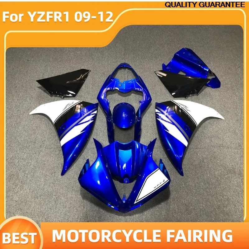 

High Grade Fairings For YAMAHA YZF-R1 09 10 11 12 R1 09-12 ABS Plastic Blue White Bodys