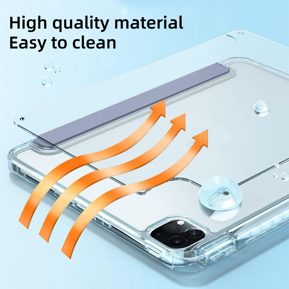 For iPad Case a16 11th/10th Generation For ipad Pro13/11 M4 M5 Pro 12.9 Air 13/11 M3 M2 Mini 7/6  Air7 6 4 5 Y-bracket Cover