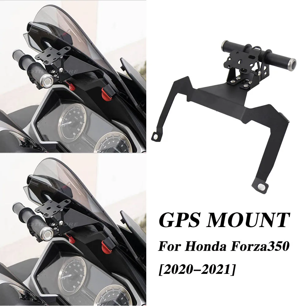 

Forza350 Forza125 Motorcycle Accessories 2020 2021 For Honda Forza 125 Windshied Mount Navigation Bracket GPS Smartphone Holder