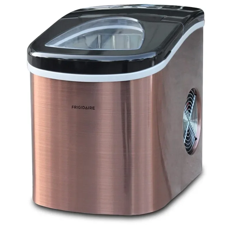 Frigidaire 26 Lbs Per Dag Draagbare Compacte Maker, Ijsmachine, Zwart Roestvrij, Medium