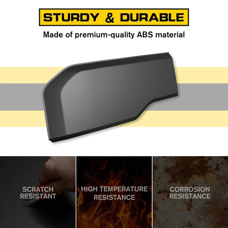 Super Sale Front Bumper Guards Pad for Ford F150 2024-2025 Front Bumper Inserts Protective End Caps Trim Cover Lower Grille Corn
