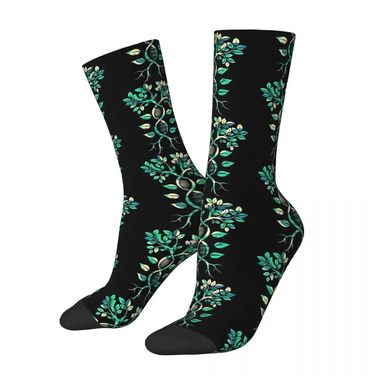 

Tree Of Life Deoxyribonucleic Acid Freemason Shower Socks Travel 3D Print Boy Girls Mid-calf Sock