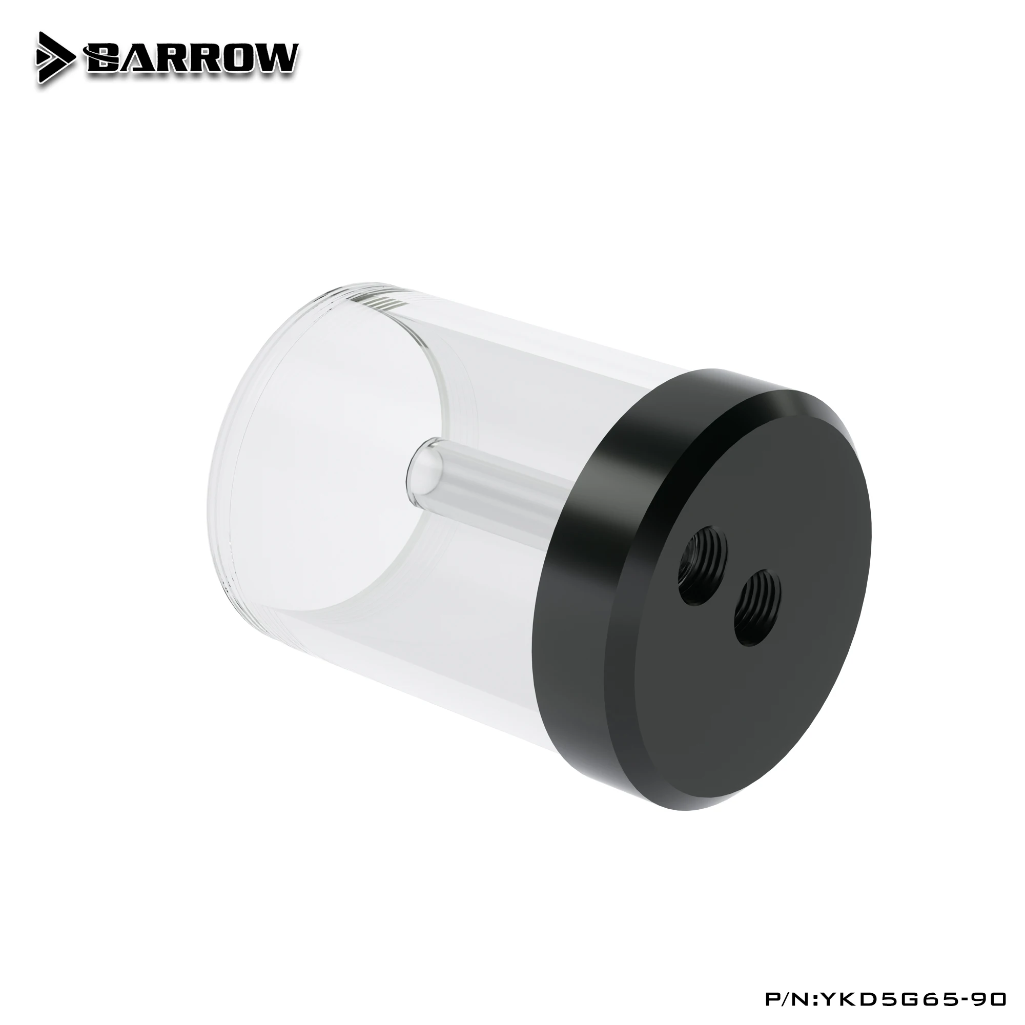 Pompa Barrow PMMA D5 65mm Zestaw modów zbiornika integracji YKD5G65 90mm 130mm 210mm Czarny — zdjęcie 3