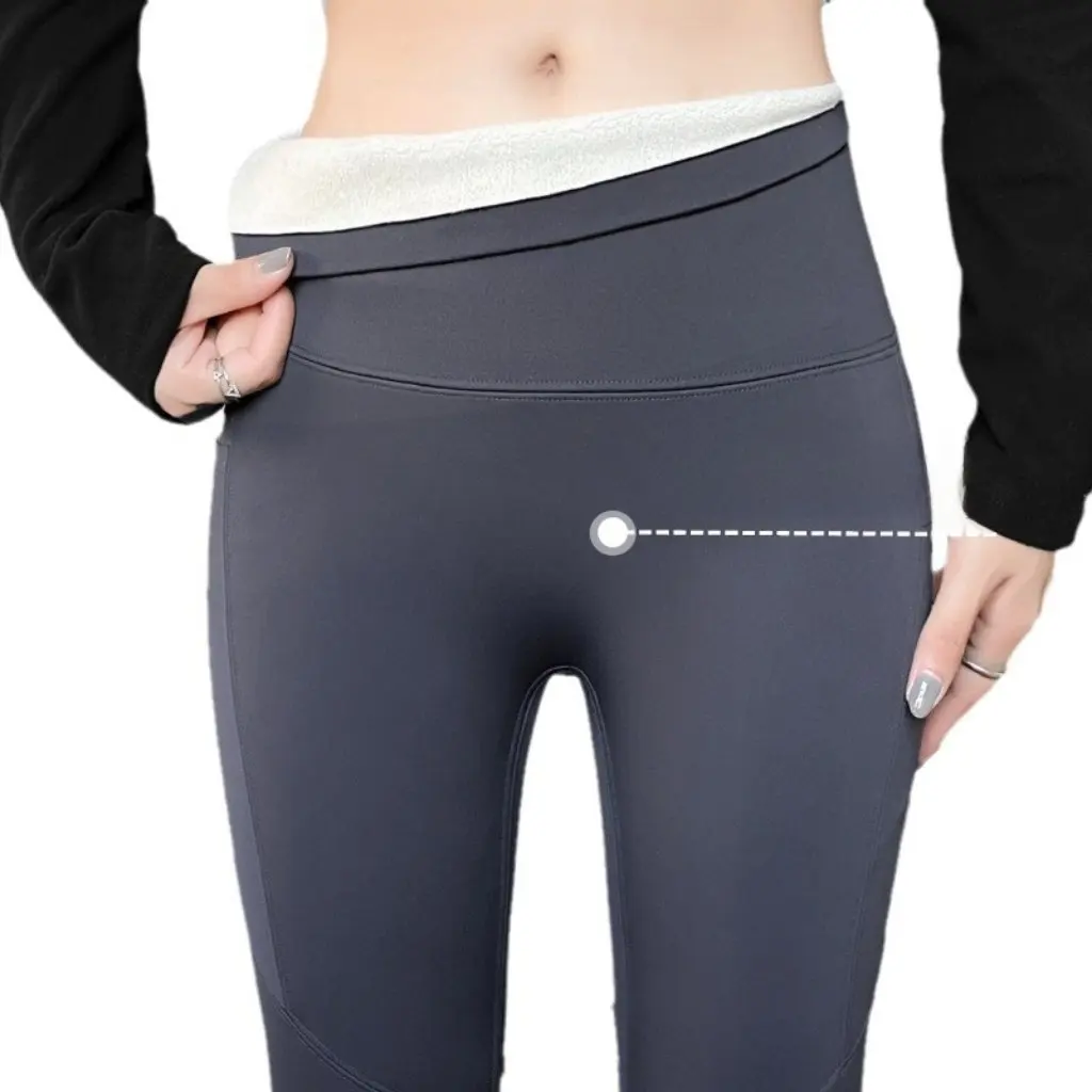 

Брюки Shark, женские спортивные леггинсы с высокой талией и контролем живота, узкие спортивные леггинсы с карманами на осень-зиму, без несчастных линий