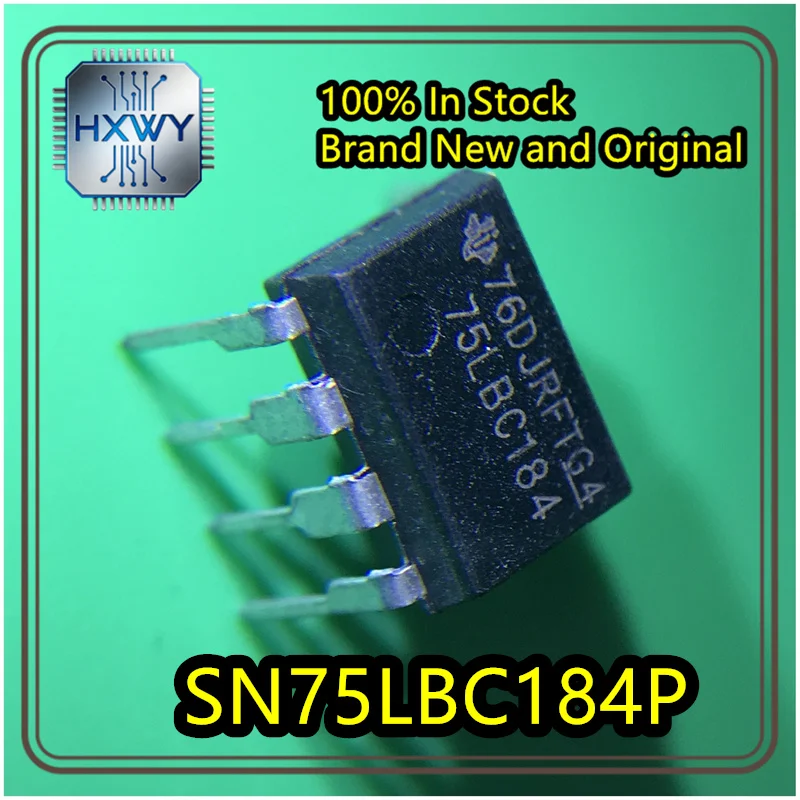 (10/50pieces) SN75LBC184P 75LBC184 DIP-8 Driver Transceiver Chip Brand New Original In Stock Electronic Device IC