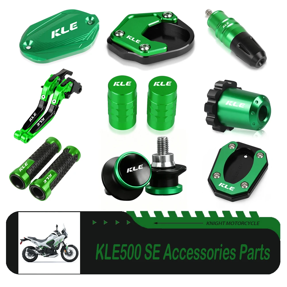 

For KAWASAKI KLE500 SE 2026 2027 Accessories Front Rear Brake Fluid Reservoir Oil Cup Cap Cover Guard Protector KLE 500 SE Parts