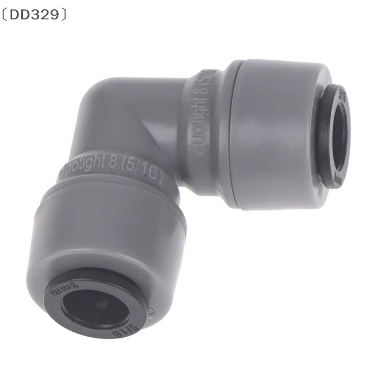 

王DD329 августFor KegLand Пластиковый быстроразъемный соединитель для шланга Push-to-Connect Соединение 8/6,35 мм x 8 мм Колено Screwlock Вставной соединитель