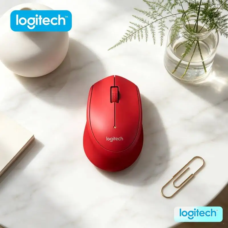 

Logitech M280 Wireless Mouse 2.4GHz Nano Dongle 1000 DPI Ergonomic Hold 18-Month Battery for Study Office PC