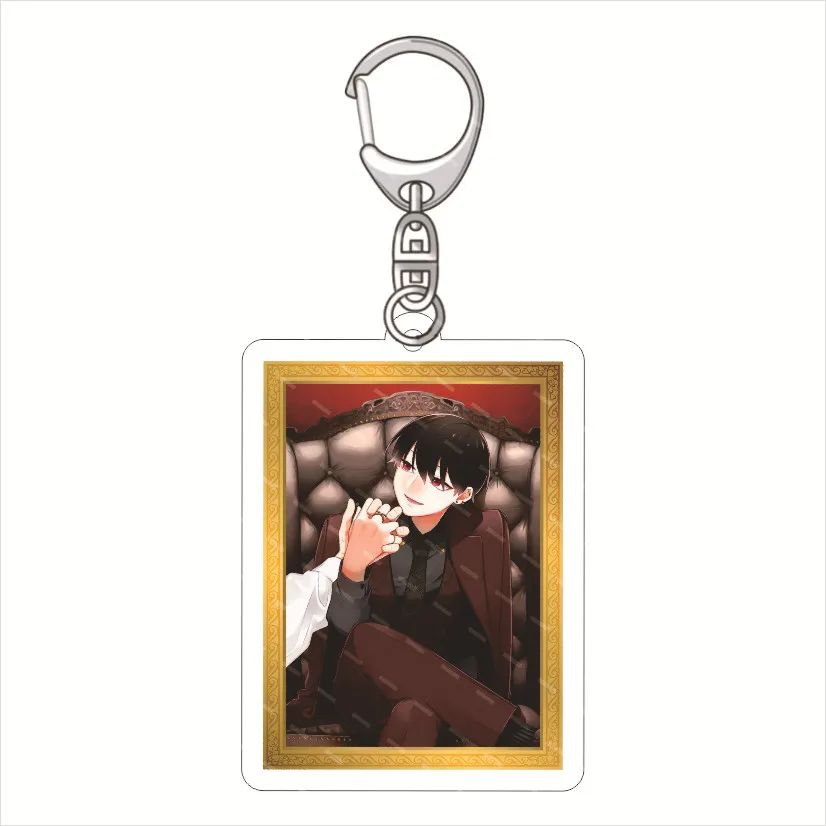 New Anime  keyring How I Attended an All-Guy's Mixer Acrylic Keychain Fuji Suou Kohaku figuras de anime friends  birthday gift