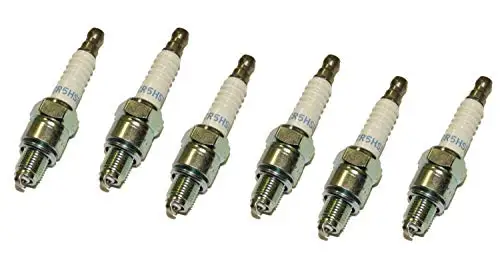 

Six Cr5hsb Spark Plugs 98056-55777 For Honda GX100 GX22 GX31 GXH50 GXR120 GXV50 GXV57 Engine Replacement